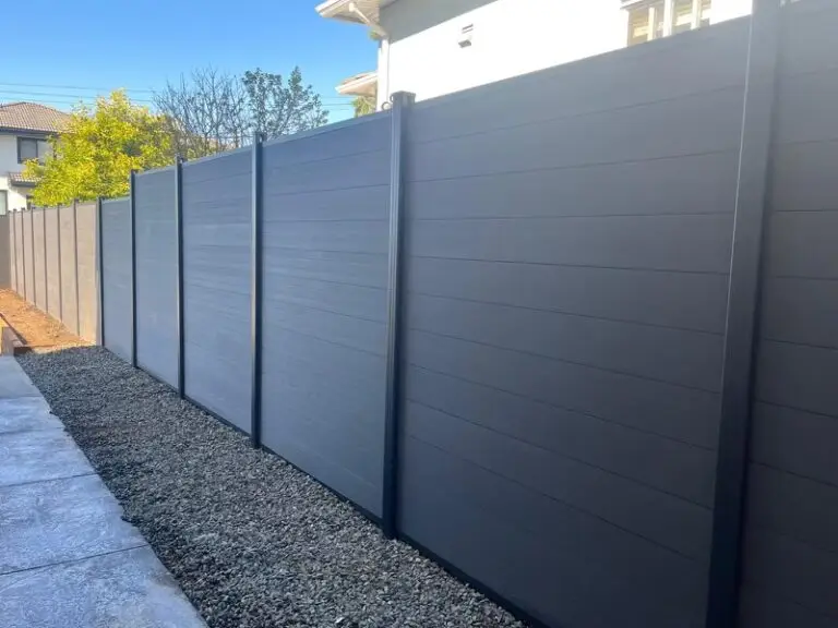 Residential fence