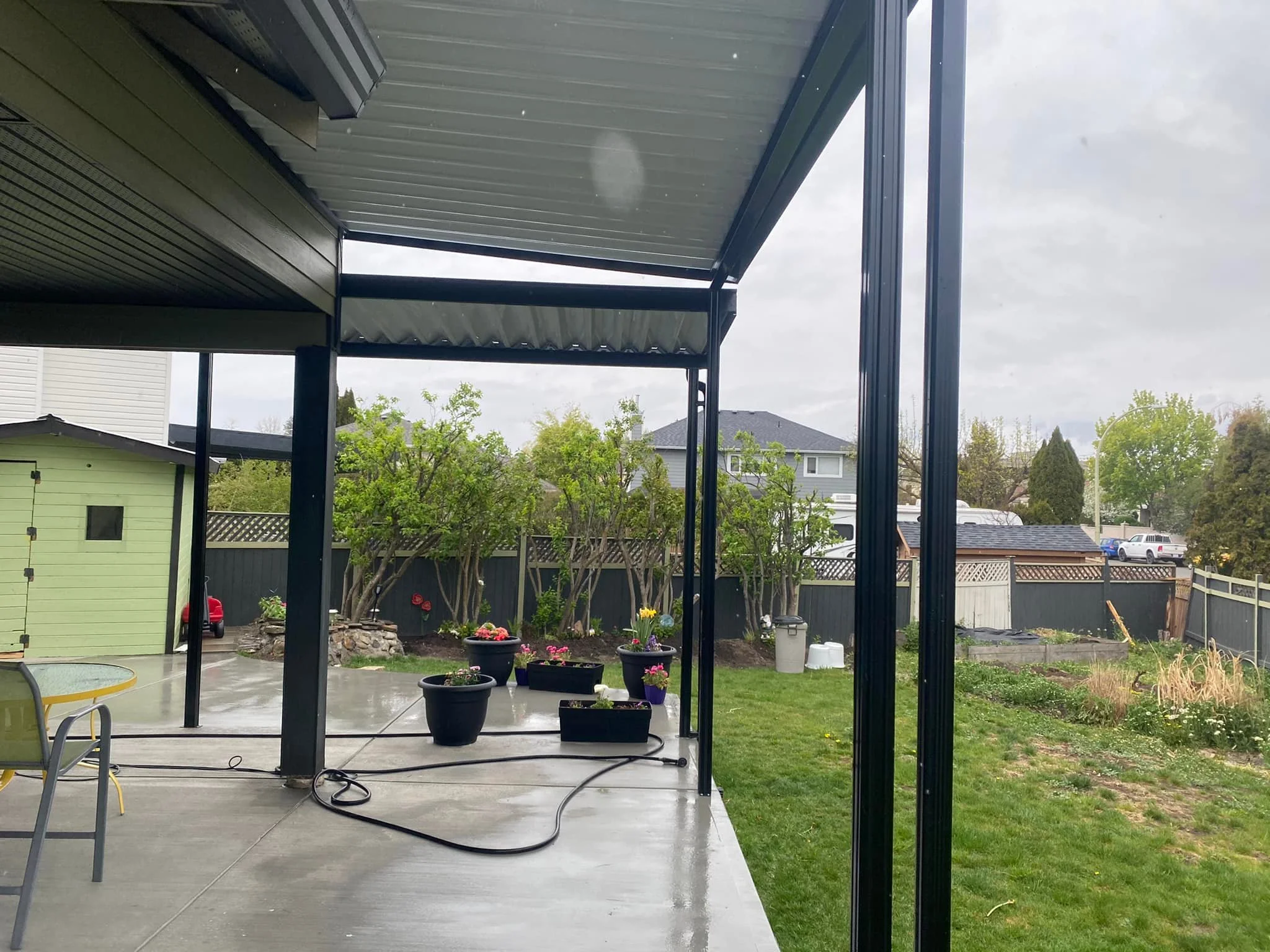 Aluminum patio cover Kelowna