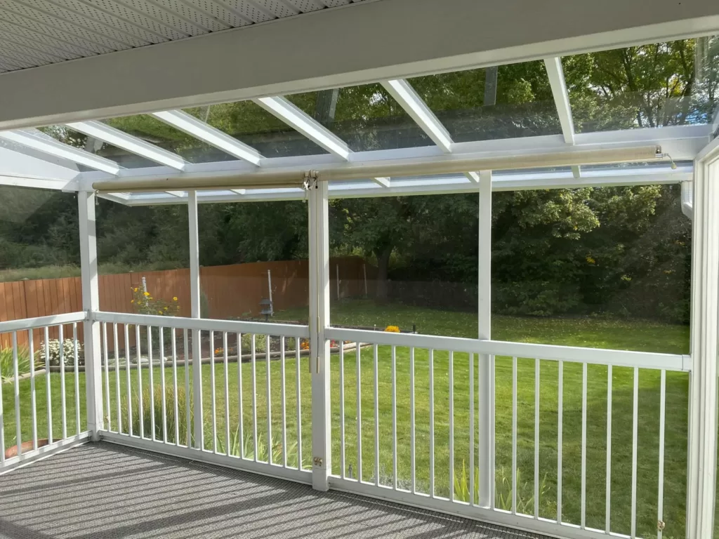 Large residential sunroom