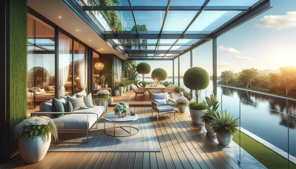 kelowna glass balcony cover