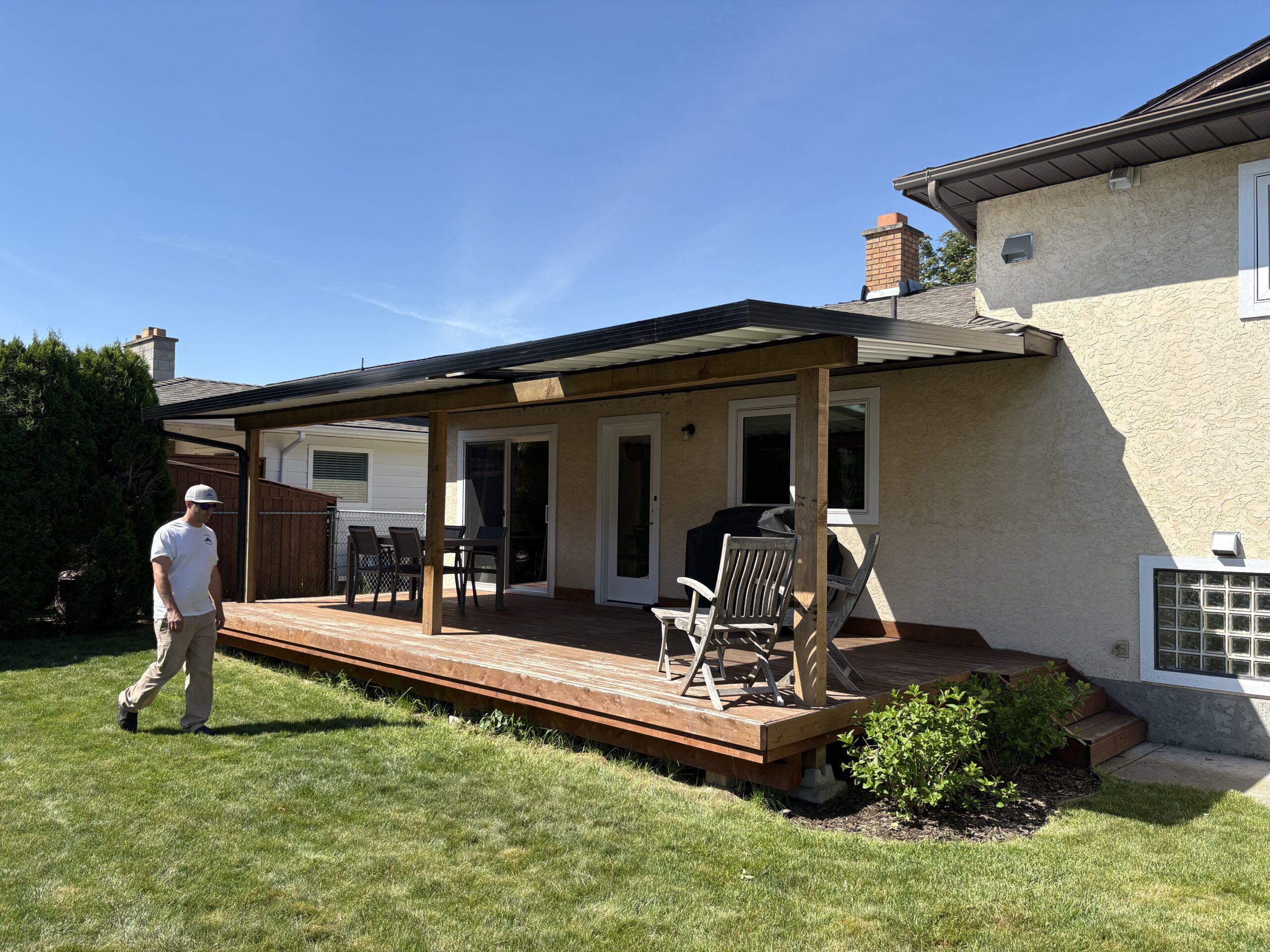 Aluminum Patio Cover Installation