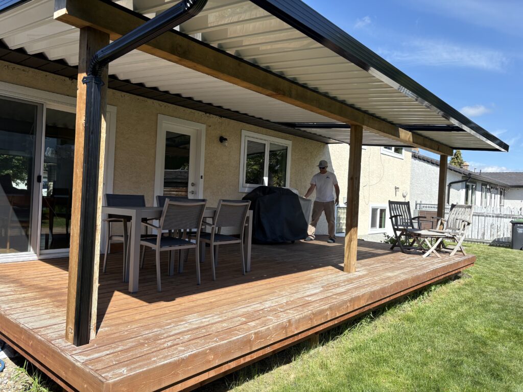 okanagan patio cover diy materials advantage