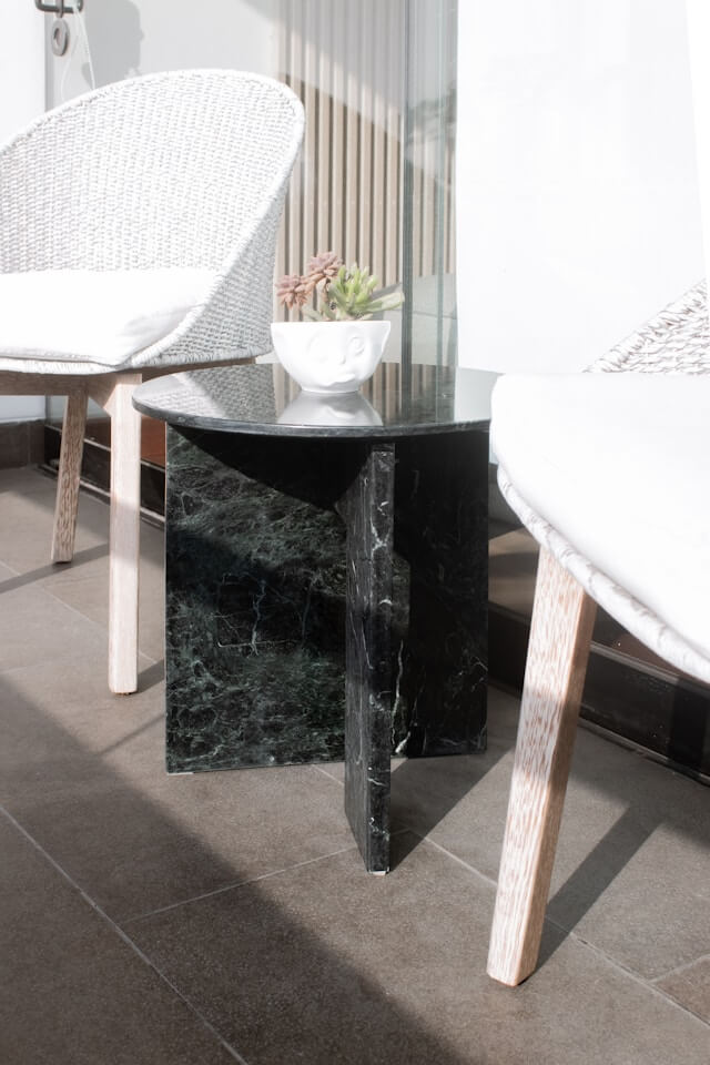 sunny patio