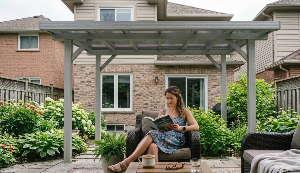 Aluminum patio cover installation Kelowna