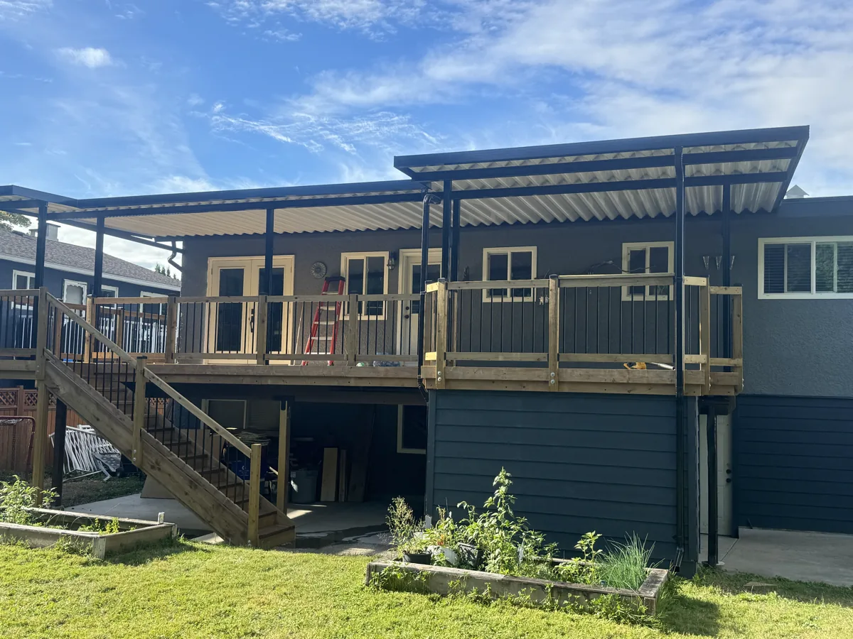 Completed Cover — Kelowna, Okanagan Patio Covers