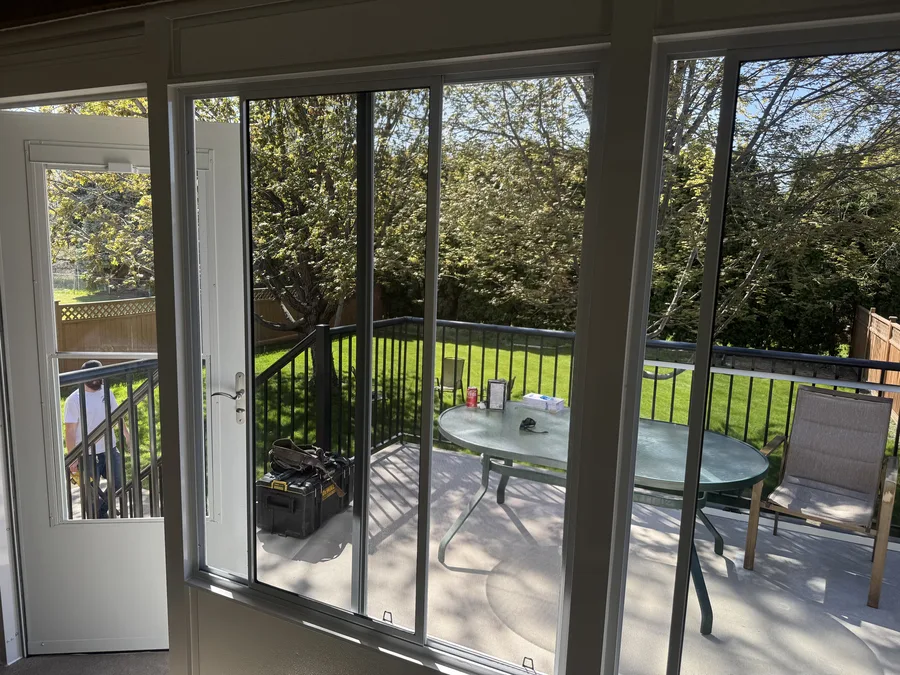 Glass Cover View — Kelowna, Okanagan Patio Covers